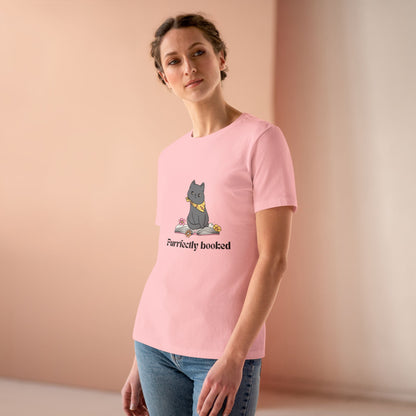 Purrfectly Booked Cotton Tee