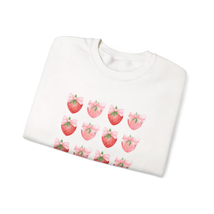 Cozy Strawberry Sweatshirt