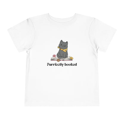 Purrfectly Booked Toddler Short Sleeve Tee