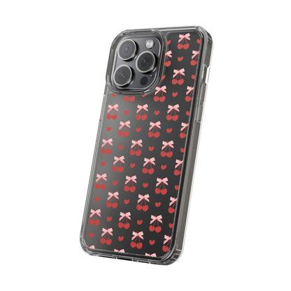Cute Cherry - Clear Phone Case