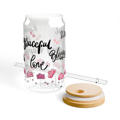 Inspirational Sipper Glass - 16oz