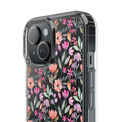 Floral - Clear Phone Case