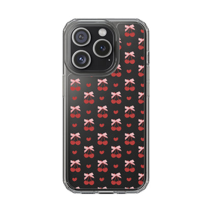 Cute Cherry - Clear Phone Case