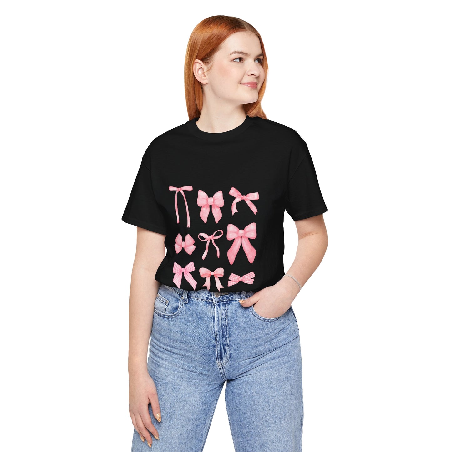 Cute Pink Ribbon Tee