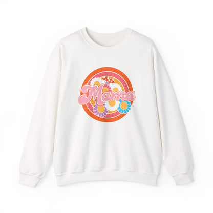 Cute Floral Mama Sweatshirt