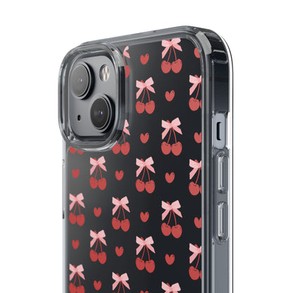 Cute Cherry - Clear Phone Case