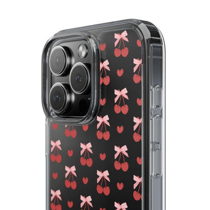 Cute Cherry - Clear Phone Case