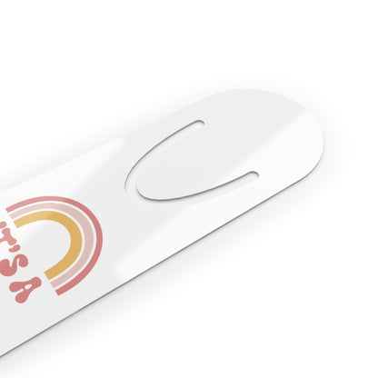 Cute Rainbow Metal Bookmark