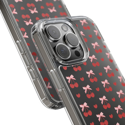 Cute Cherry - Clear Phone Case