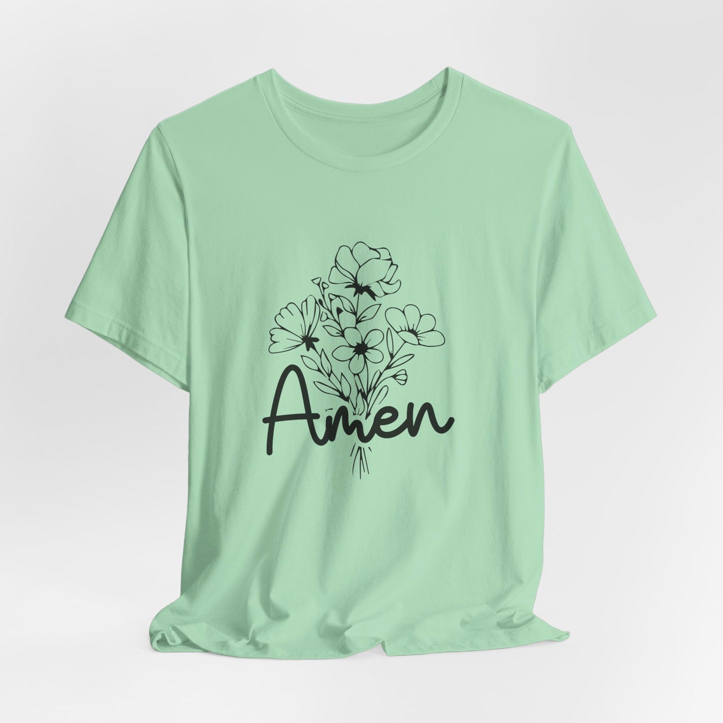 Floral Amen Tee